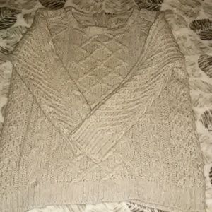 Ann Taylor Loft, cable knit sweater